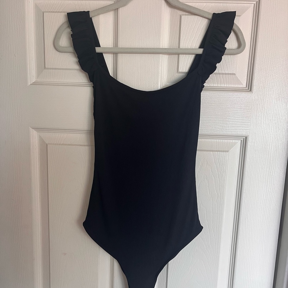 Zara black bodysuit
